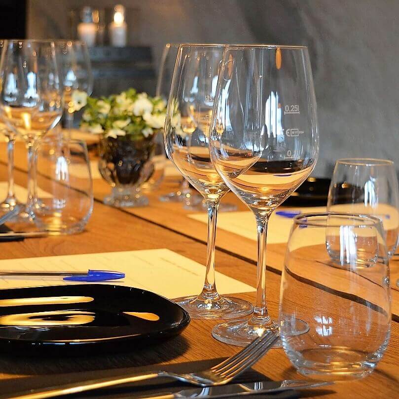 Weinprobe Chardonnay