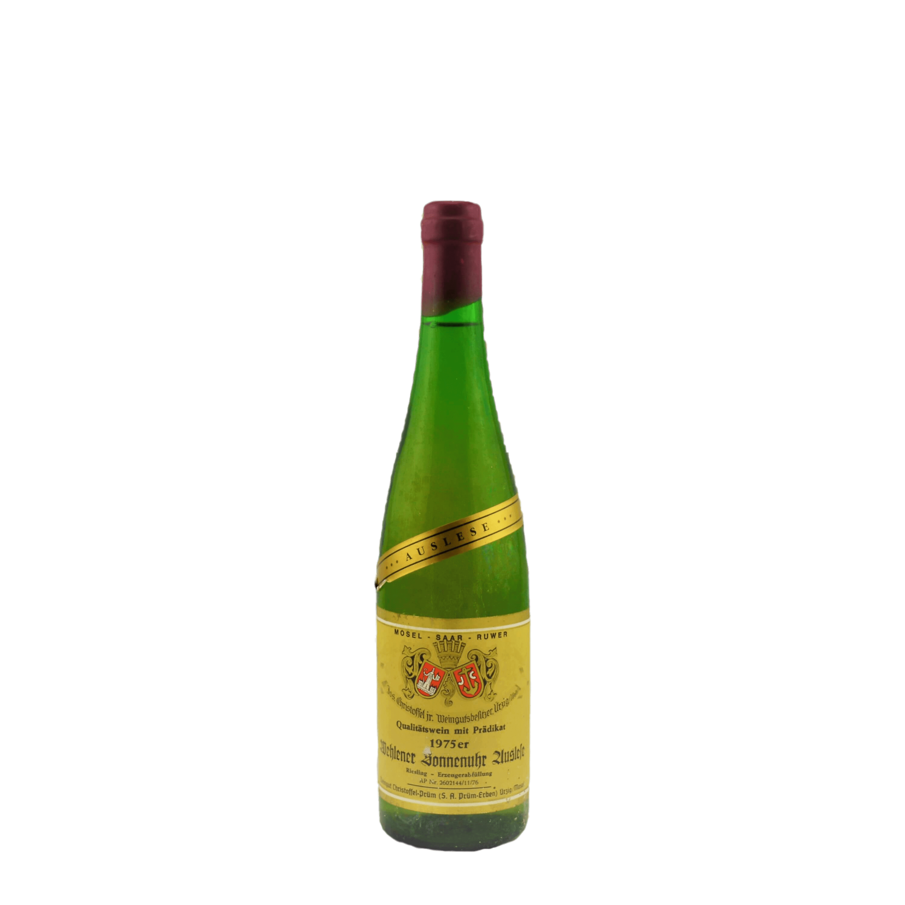 Jos Christoffel Jr Wehlener Sonnenuhr Beerenauslese 1975