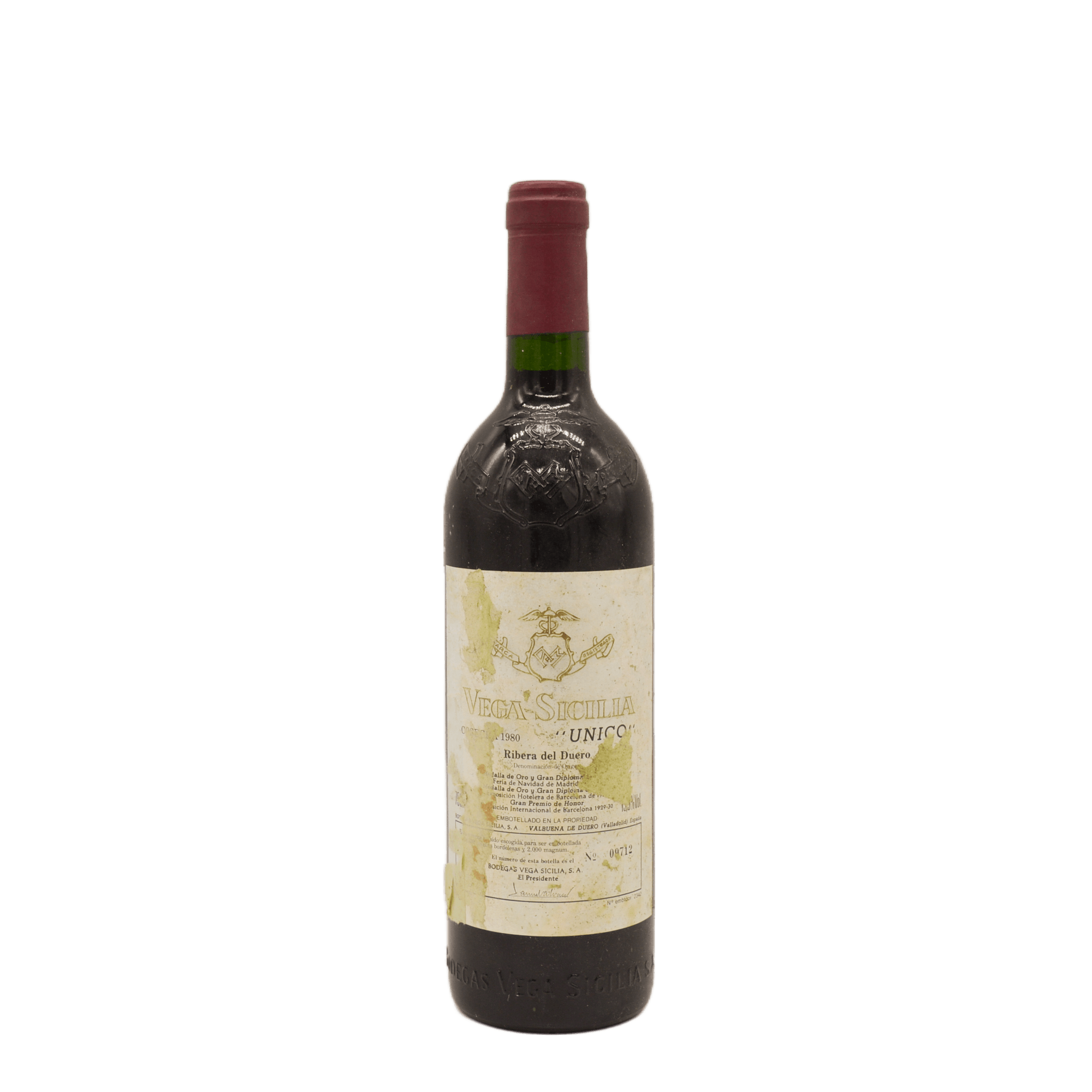 Vega Sicilia Unico Gran Reserva 1980